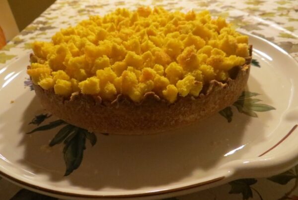 Festa della Donna ricetta crostata mimosa