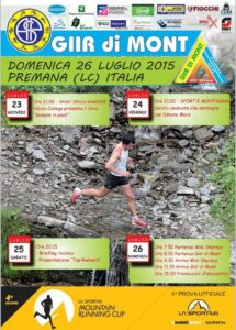 Manifesto del Giir di Mont Premana Valsassina